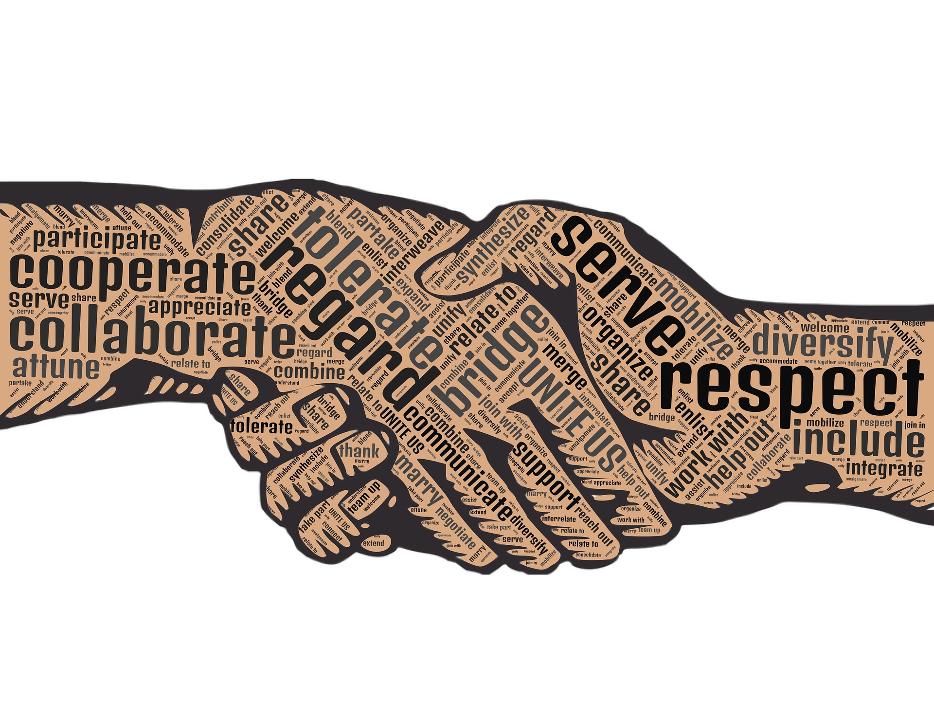 handshake depicting respect